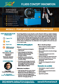 formation sertissage hydraulique - FCI